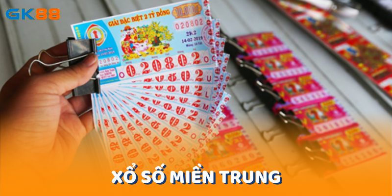 Xổ số miền Trung tại gk88